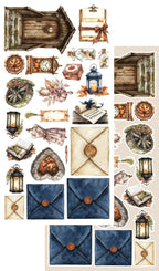 Lot de papiers de découpe Alchemy of art Lovely Autumn