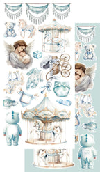 Lot de papiers de découpe Alchemy of art My little baby boy