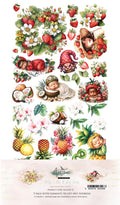Lot de papiers de découpes Alchemy of art My little baby