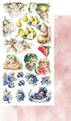Lot de papiers de découpes Alchemy of art My little baby