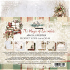 Lot de papiers 20/20 cm Alchemy of Art The magic of December