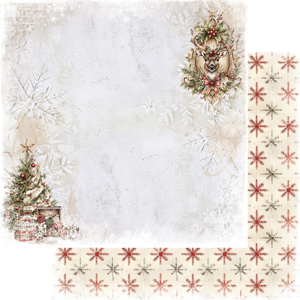 Lot de papiers 20/20 cm Alchemy of Art The magic of December