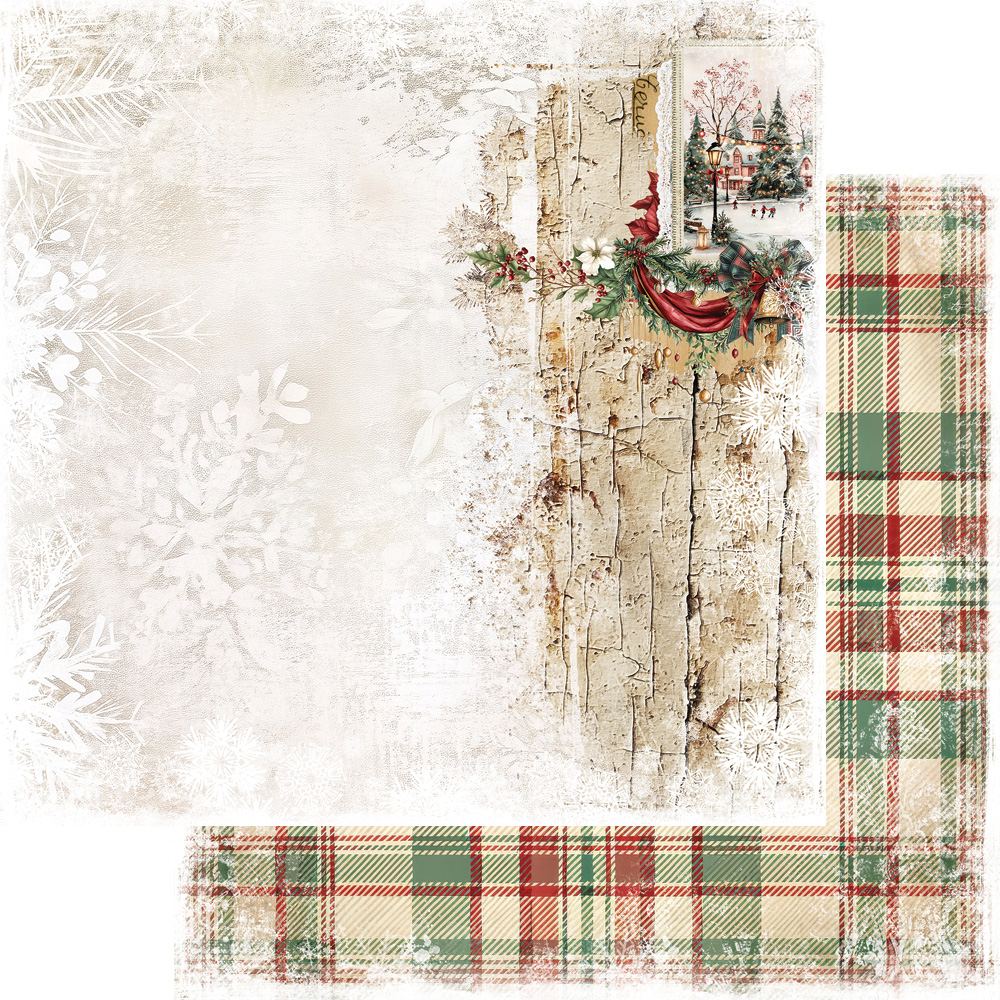 Lot de papiers 20/20 cm Alchemy of Art The magic of December