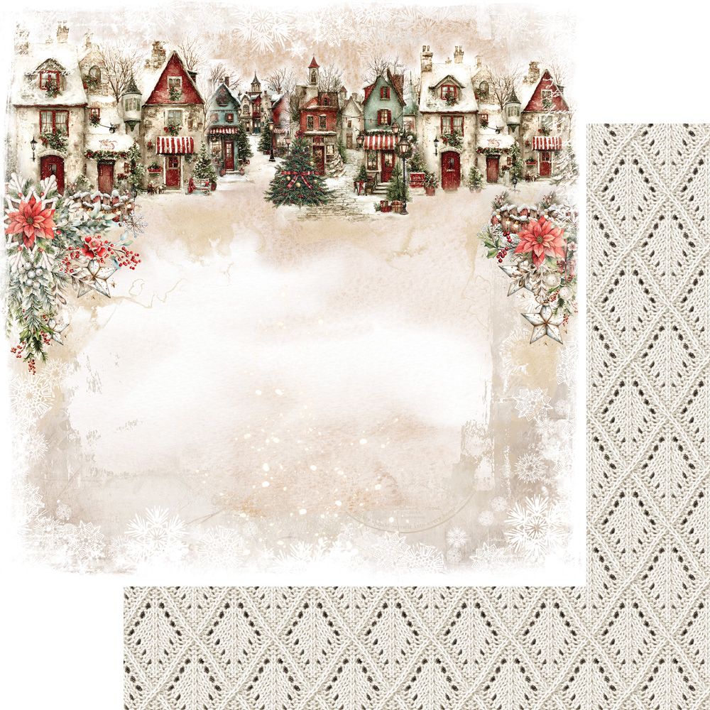 Lot de papiers 20/20 cm Alchemy of Art The magic of December