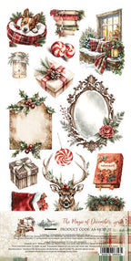 Lot de papiers de découpe Alchemy of art The magic of December