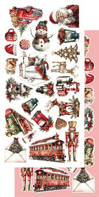 Lot de papiers de découpe Alchemy of art The magic of December
