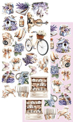 Lot de papiers de découpes Alchemy of Art Memory of Spring