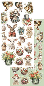 Lot de papiers de découpe Alchemy of art Easter