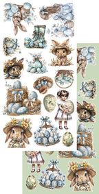 Lot de papiers de découpe Alchemy of art Easter