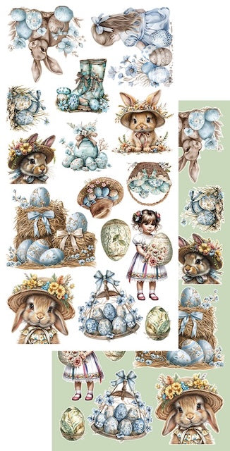 Lot de papiers de découpe Alchemy of art Easter