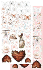 Lot de papiers de découpes Alchemy of art Soul of spring