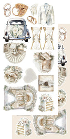 Lot de papiers de découpe Alchemy of art The beginning of our story