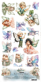 Lot de papiers de découpes Alchemy of art World of Fairies