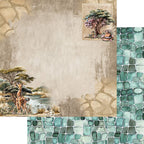 Lot de papiers 20/20 Alchemy of Art collection Wild aventures