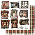 Papier 30/30 cm Alchemy of Art collection Wonderful Christmas Time