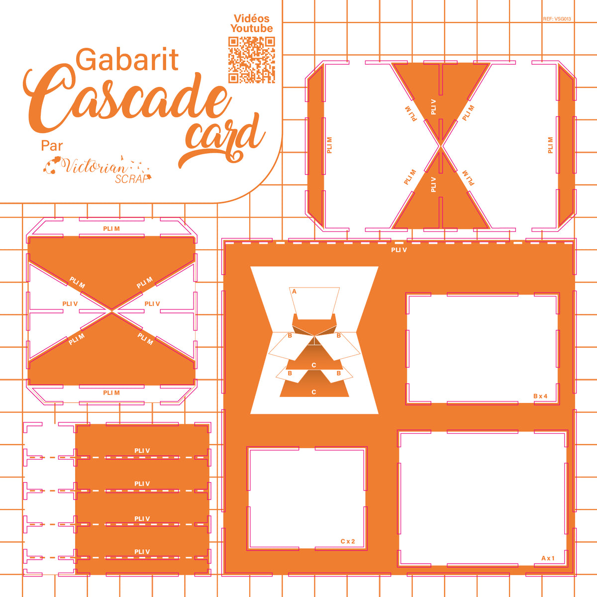 Gabarit Cascade Card