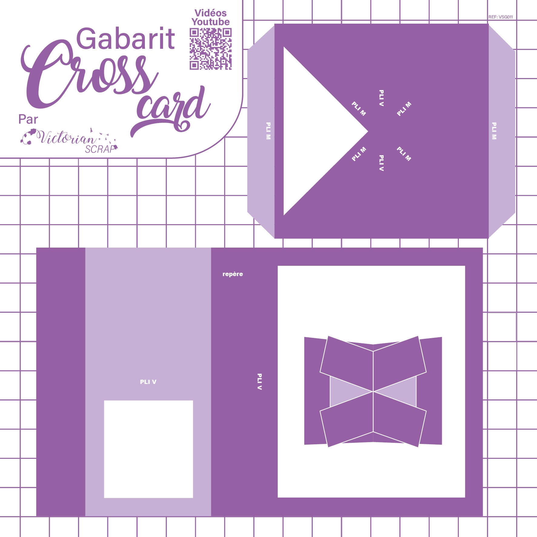 Gabarit Cross Card
