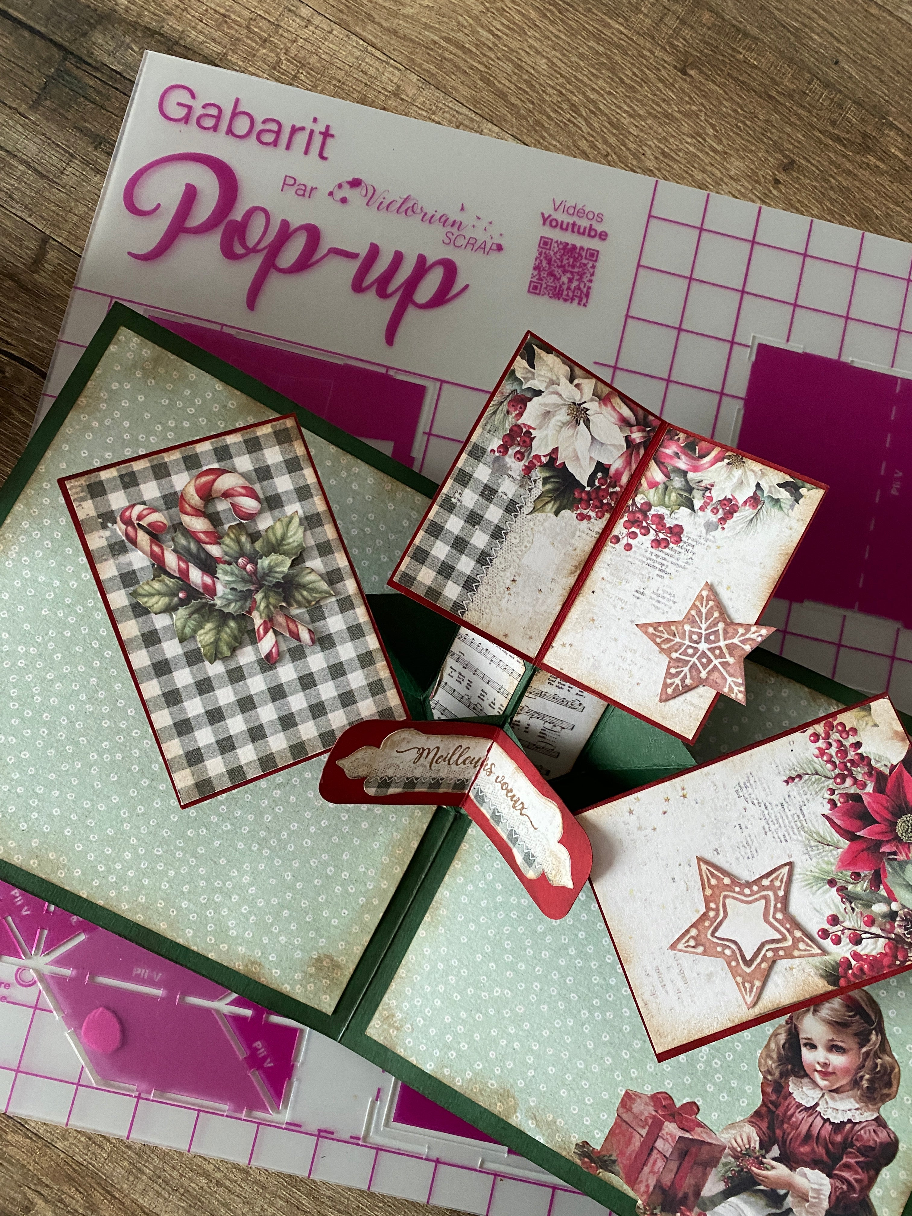 Gabarit Carte Pop Up