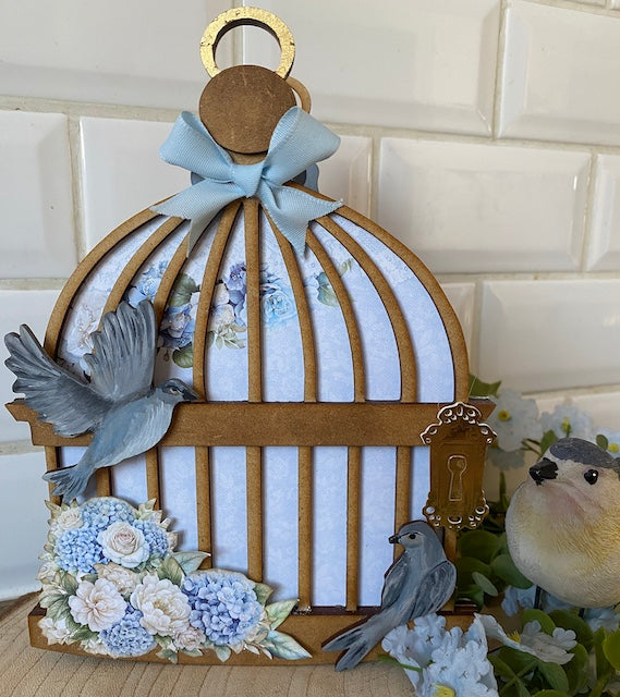 Mini album cage à oiseaux