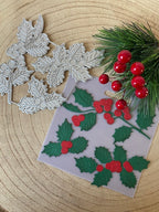 Dies ensemble de branches de Houx