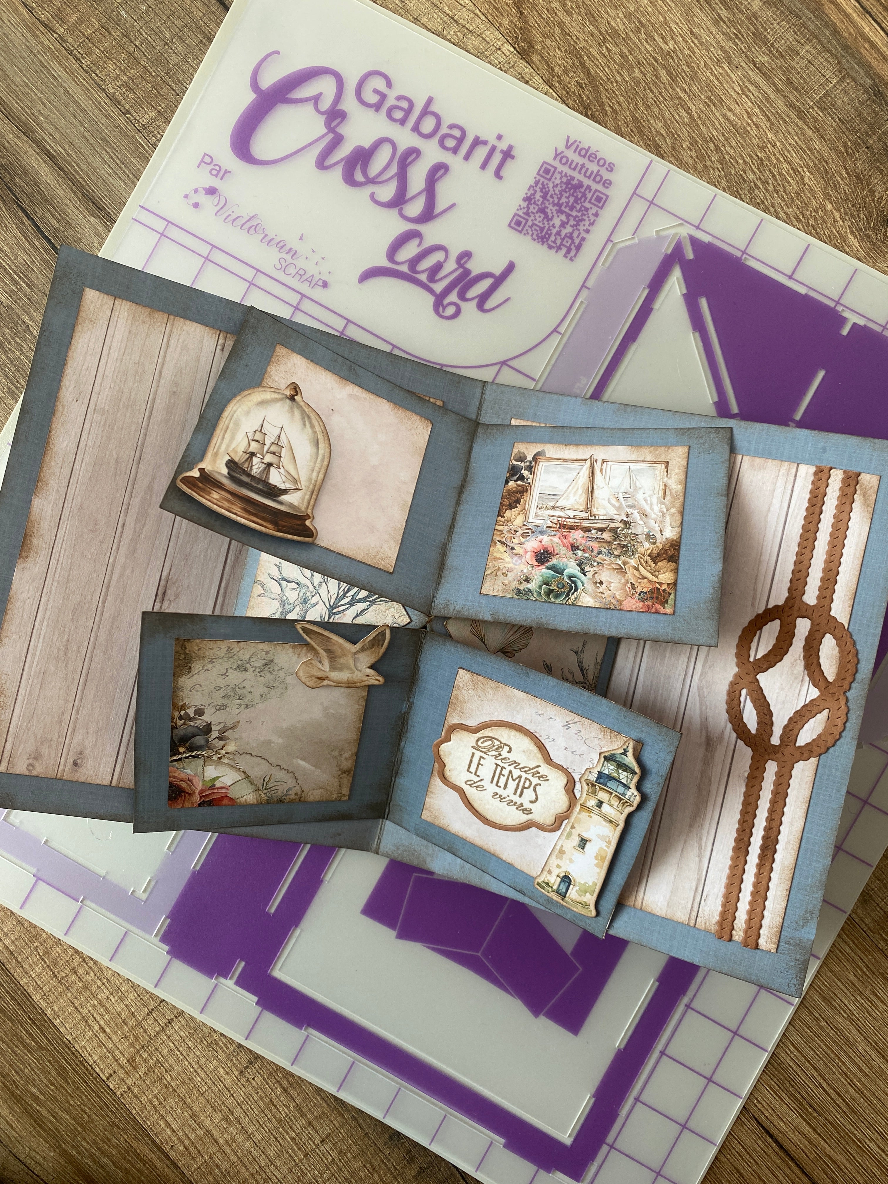 Gabarit Cross Card