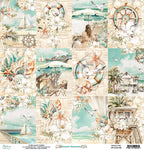 Papier 30/30 collection Coastal Memories de Mintay Papers