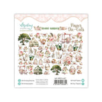 Lot de die cuts Mintay papers collection Peony Garden
