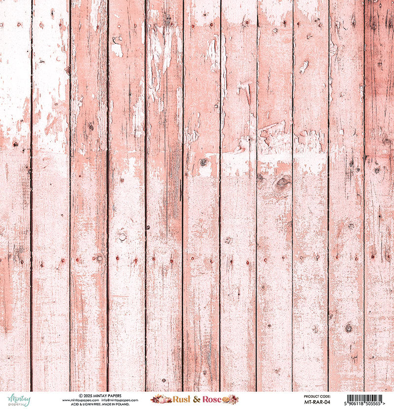 Papier 30/30 collection Rust & rose de Mintay Papers