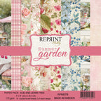 Lot de papiers 20/20 cm Reprint collection Summer Garden