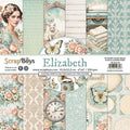 Bloc de papiers 15/15 cm ScrapBoys collection Elizabeth