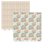 Bloc de papiers 15/15 cm ScrapBoys collection Elizabeth