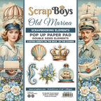 Bloc de découpes ScrapBoys collection Old Marina