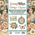 Bloc de découpes ScrapBoys collection Vintage élégance