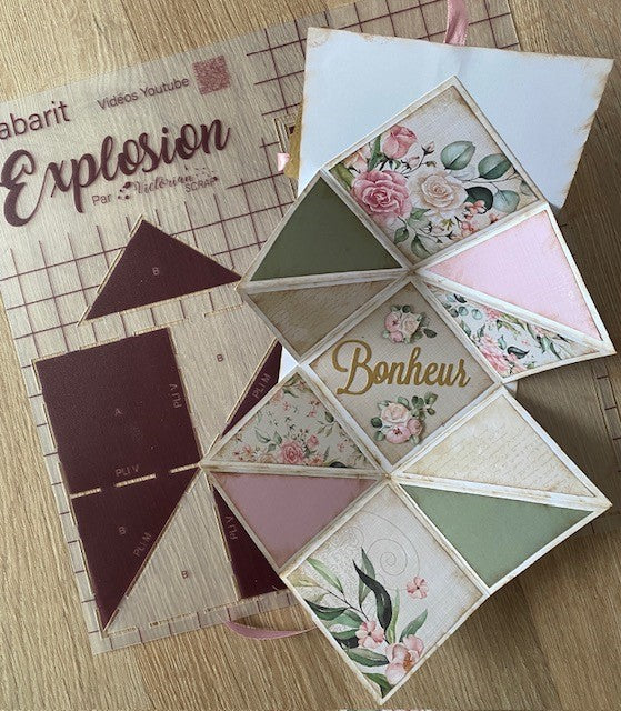Gabarit Carte explosion